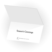 Example of basic card interior layout